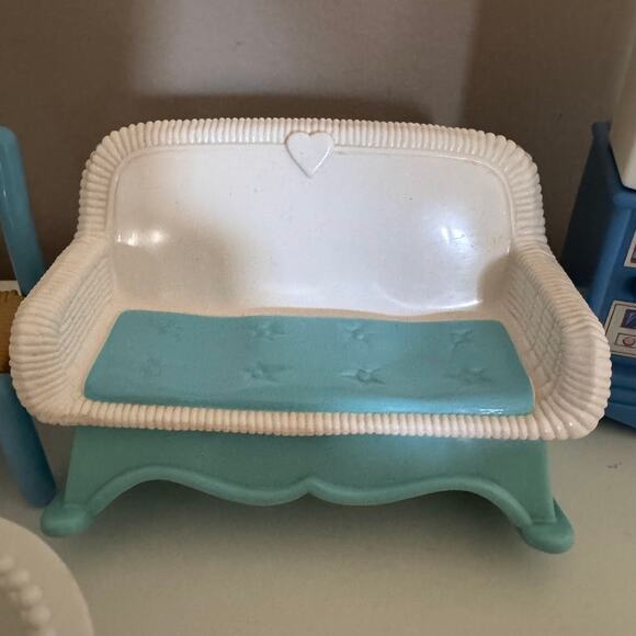 Fisher Price Loving Family Dollhouse Furniture and Accessories Misc Lot Vintage - Picture 3 of 7